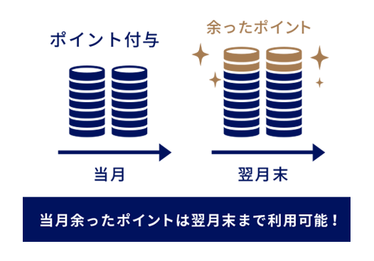 毎月使い切らなくていい
